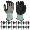 Armor Guys 00-840 Cut Resistant Work Gloves, ANSI A4, Medium, 12 Pairs