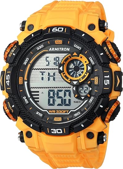 Armitron Sport Men's Digital Chronograph6479Resin Strap Watch, 40/8397 (OPEN BOX)