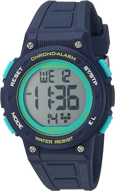 Armitron Sport Women's Digital Chronograph Resin Strap Watch, 45/7086 $18.75 (NEW, OPENBOX)