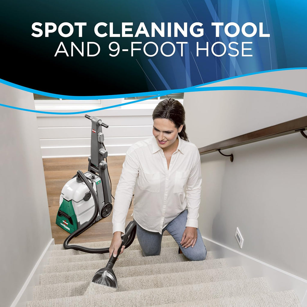 BISSELL Big Green Professional Carpet Cleaner, XL DirtLifter PowerBrush