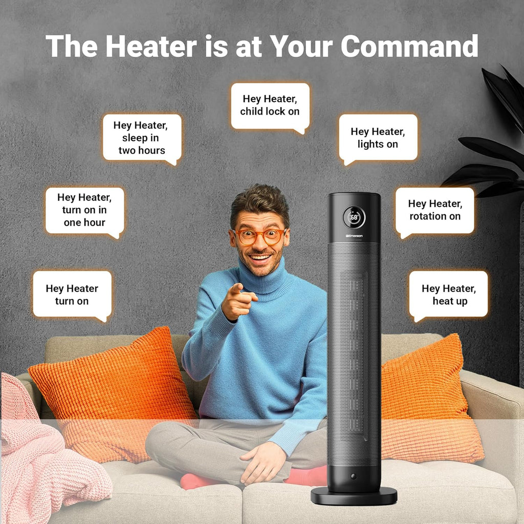 Emerson SmartVoice 32" Tower - Space Heater