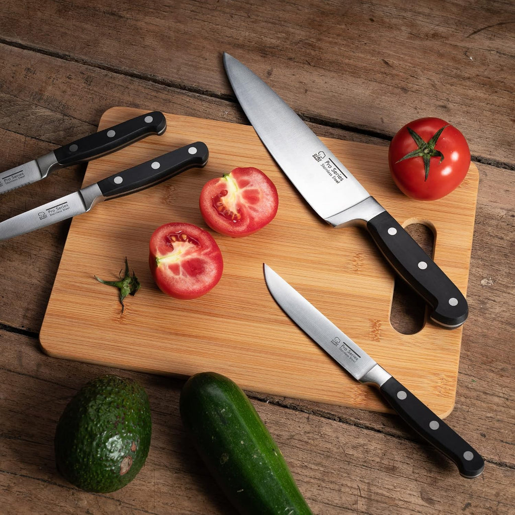 Chef Craft Pro Series Knives, 9 Piece Set, Stainless Steel