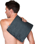 Pure Enrichment (12 x 24) Extra-Large Heating Pad with Far Infrared Technology (Steel Gray)
