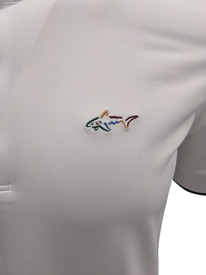 Greg Norman Casual Henley Style Short Sleeve Shirts (G7XLK385)