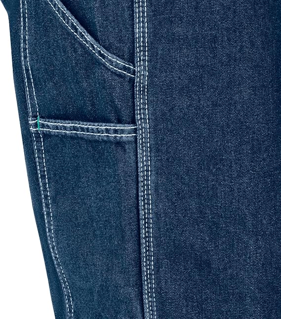 Liberty Men's Denim Bib Overall - Stonewashed - Size 32x32