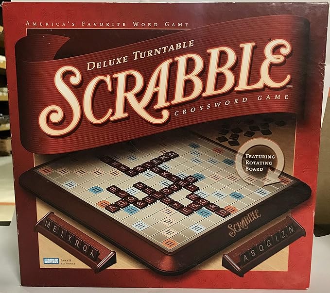 Hasbro Gaming Deluxe Turntable Scrabble