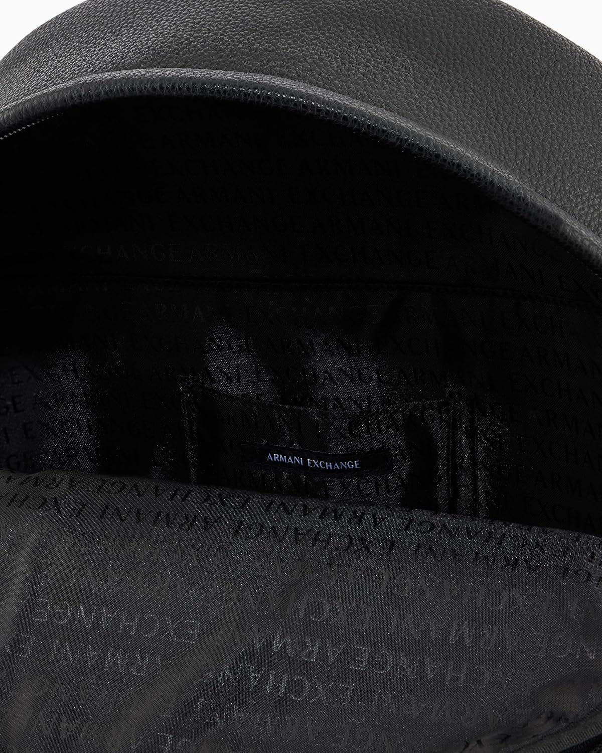 Armani Exchange Men's Ian Backpack, Black, One Size