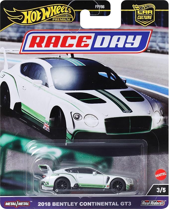 Hot Wheels Premium Car Bentley Continental GT3