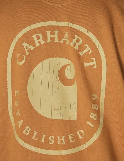 Carhartt Men's Paxton 1889 Graphic Sweatshirt - Carhartt Brown - 2XL