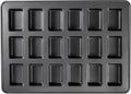Wilton Perfect Results Premium Non-Stick Bakeware Mini Loaf Pan, 18-Cavity