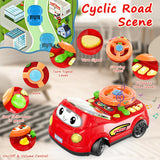 2-in-1 Remote Control Car & Steering Wheel Toy