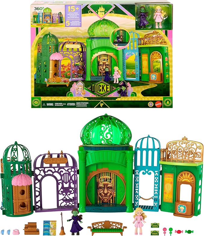 Mattel Universal Pictures’ Wicked Emerald City Playset
