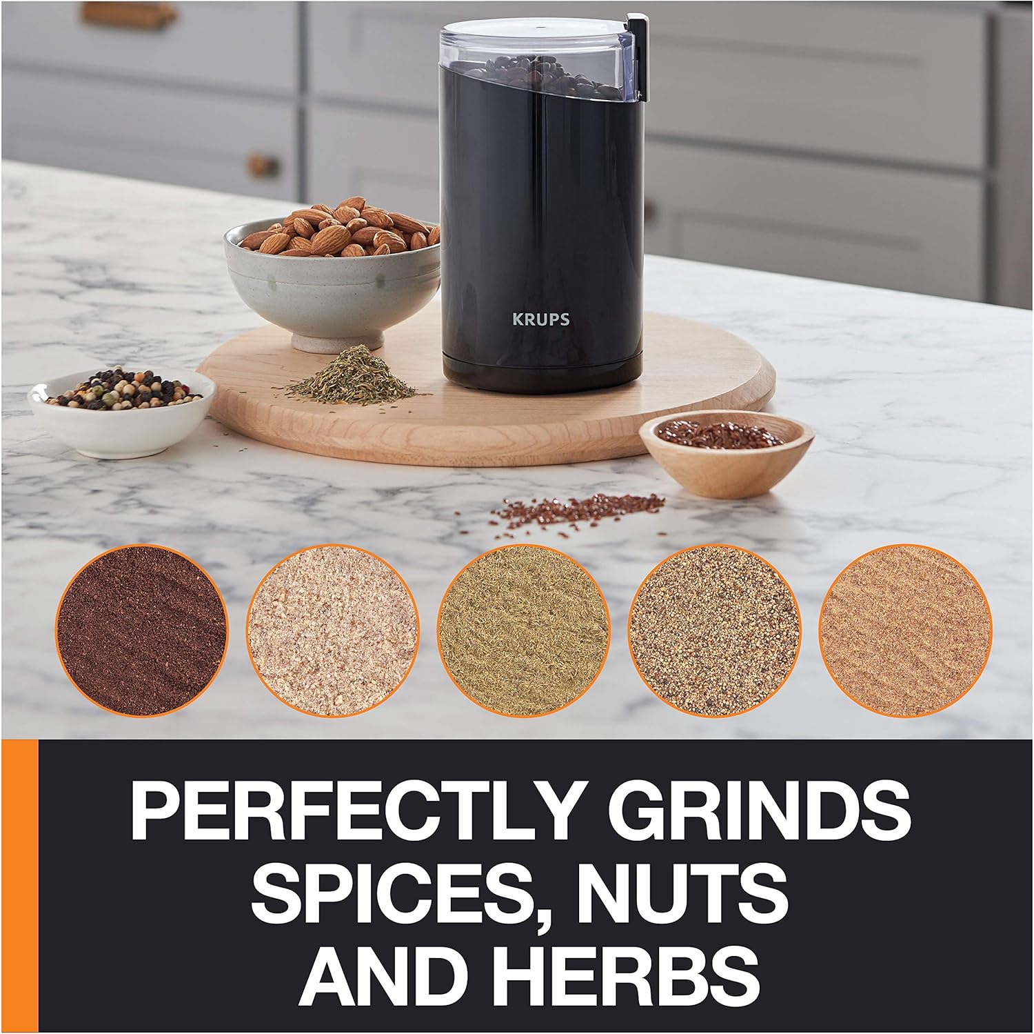 KRUPS Precision Electric Coffee Grinder