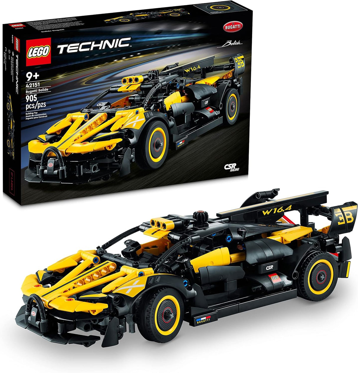 LEGO Technic Bugatti Bolide Racing Car Building Set 42151 (NEW OPEN BOX)