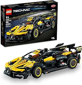 LEGO Technic Bugatti Bolide Racing Car Building Set - Model and Race Engineering Toy for Back to School, Collectible Sports Car Construction Kit for Boys, Girls, and Teen Builders Ages 9+, 42151(New Open Box)