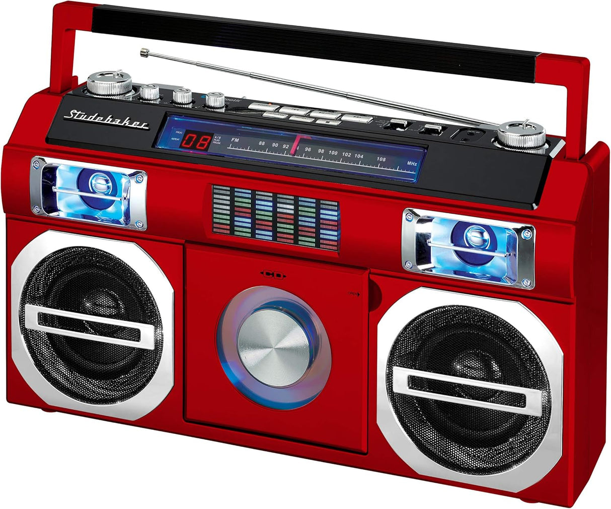 Studebaker 80's Retro Street Bluetooth Boombox