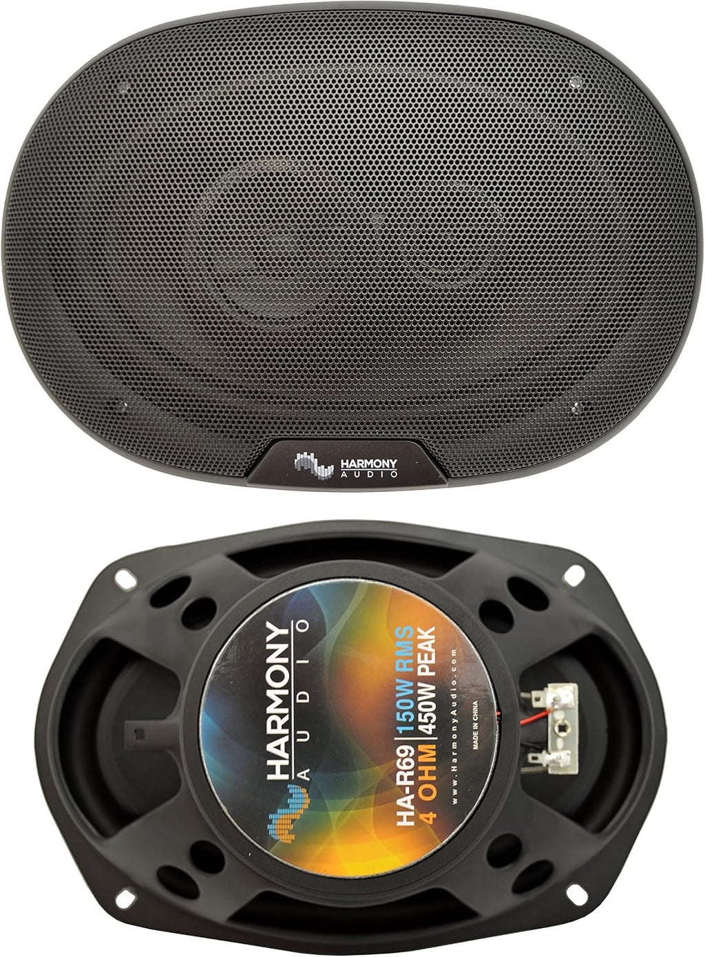 HARMONY AUDIO 6x9 Speakers 450 Watt Rhythm Series Replacement