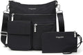 Baggallini Women's Modern Everywhere Slim Crossbody - Black
