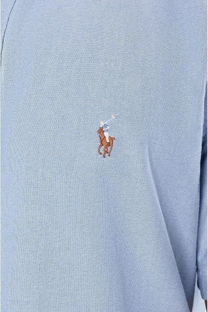 *POLO RALPH LAUREN Men's Classic Fit Oxford Shirt, Blue, XXL