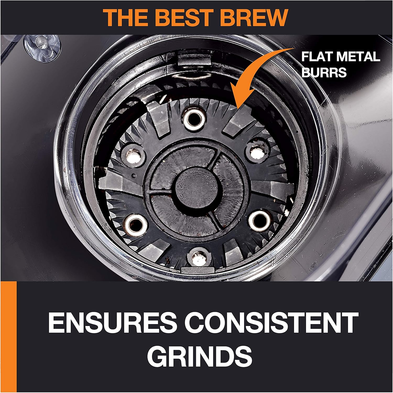 KRUPS Precision Burr Coffee Grinder: 12 Grind Settings