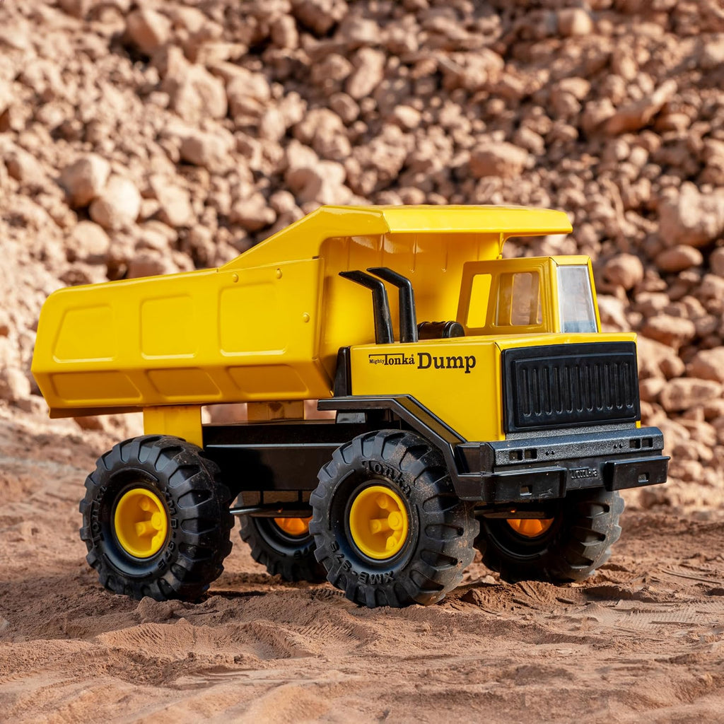 Tonka Retro Collector's Edition - Made with 2X More Steel, Kids Construction Toy, Metal Truck, Toy Truck for Boys and Girls, Kids, Toddlers, Ages 3+, Mighty Dump Truck
