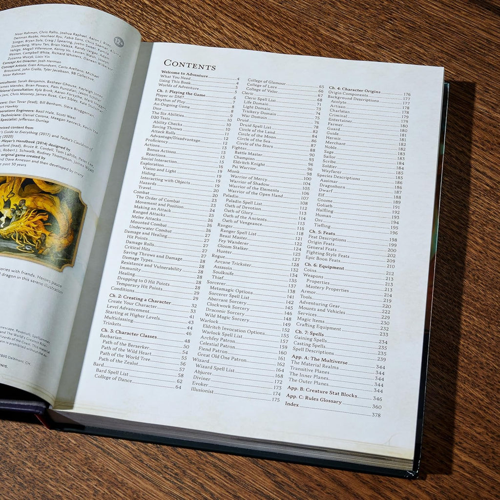 Dungeons & Dragons 2024 Player's Handbook (D&D Core Rulebook)