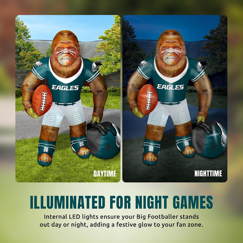 NFL Philadelphia Eagles Inflatable Bigfoot Sasquatch Team Mascot – 8 Ft