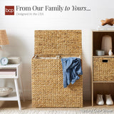Best Choice Products Large Double Laundry Hamper with Lid