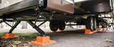 Tri-Lynx Lynx Levelers RV/Trailer/Motorhome Interlocking Leveling Blocks with Nylon Storage - 10 pack Bag