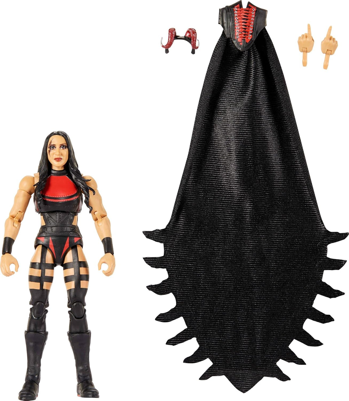 Mattel WWE Elite Action Figure & Accessories, Series #125 Set, 6-inch Collectible Stephanie Vaquer