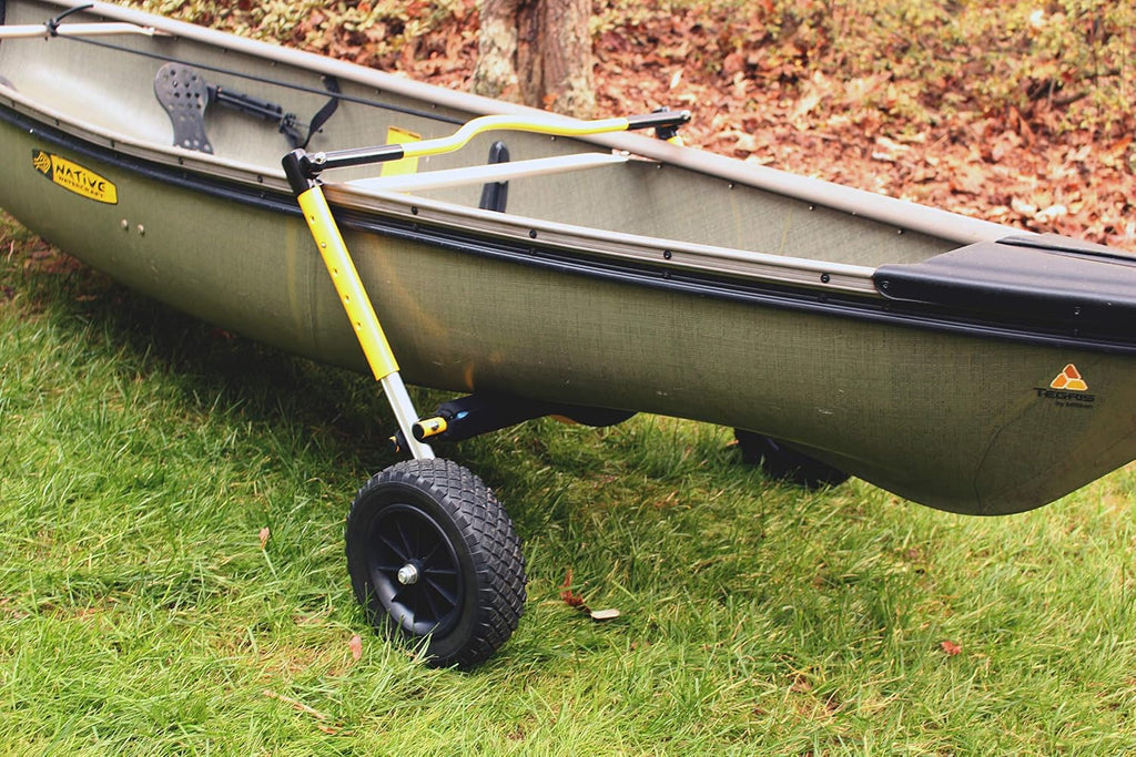 Suspenz Kayak Canoe Transport Cart, XL END Carrier Trolley with Airless Wheels
