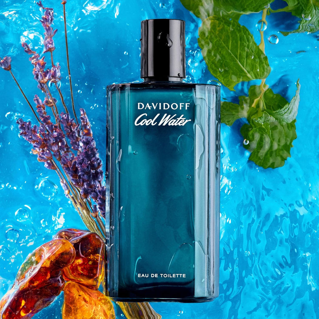 Davidoff Cool Water Eau de Toilette – Aromatic Men's Cologne – 6.7 Fl. Oz.