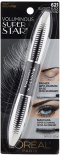 L'Oreal Paris Cosmetics Voluminous Superstar Mascara - Blackest Black