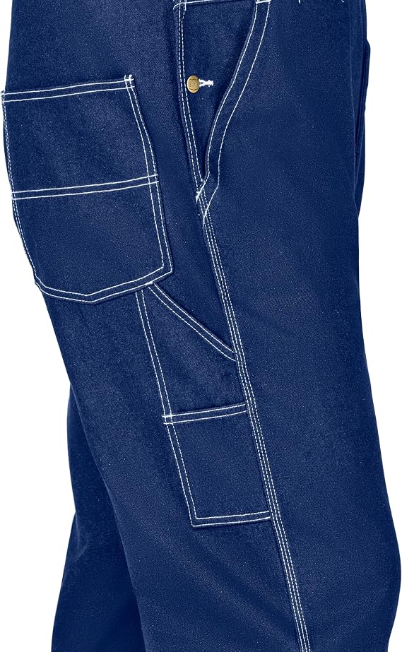 Liberty Big Smith Men's Rigid Denim Bib Overall - Denim - Size 52x32