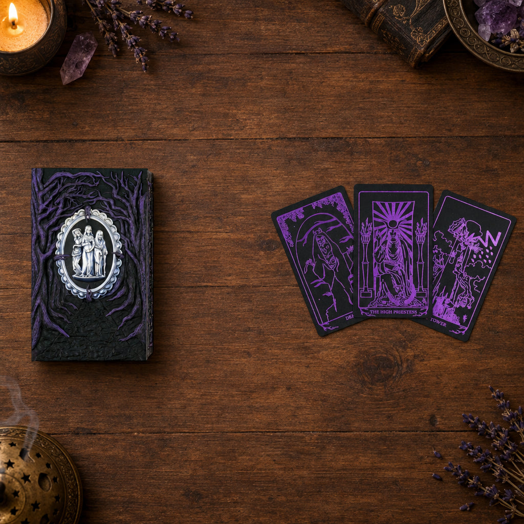 Collector's Edition Agatha All Along Tarot Deck by Insight Editions
