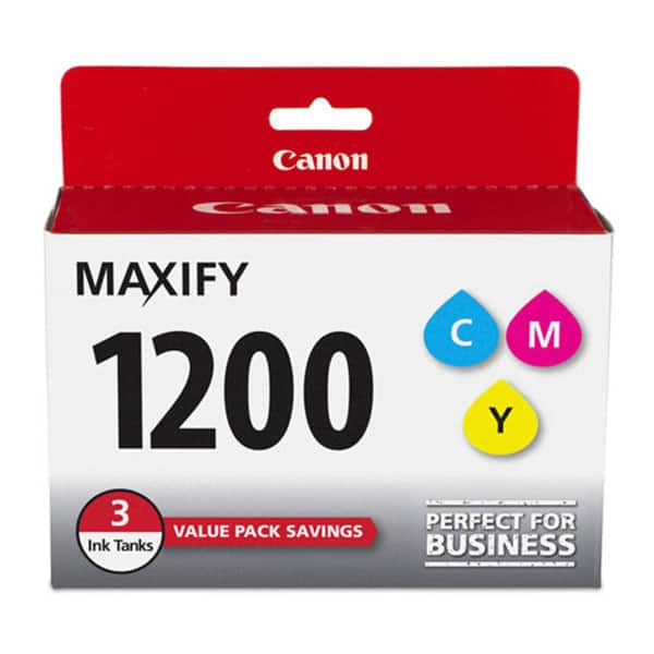 Canon 1200 C/M/Y 3 Pack (New open box)