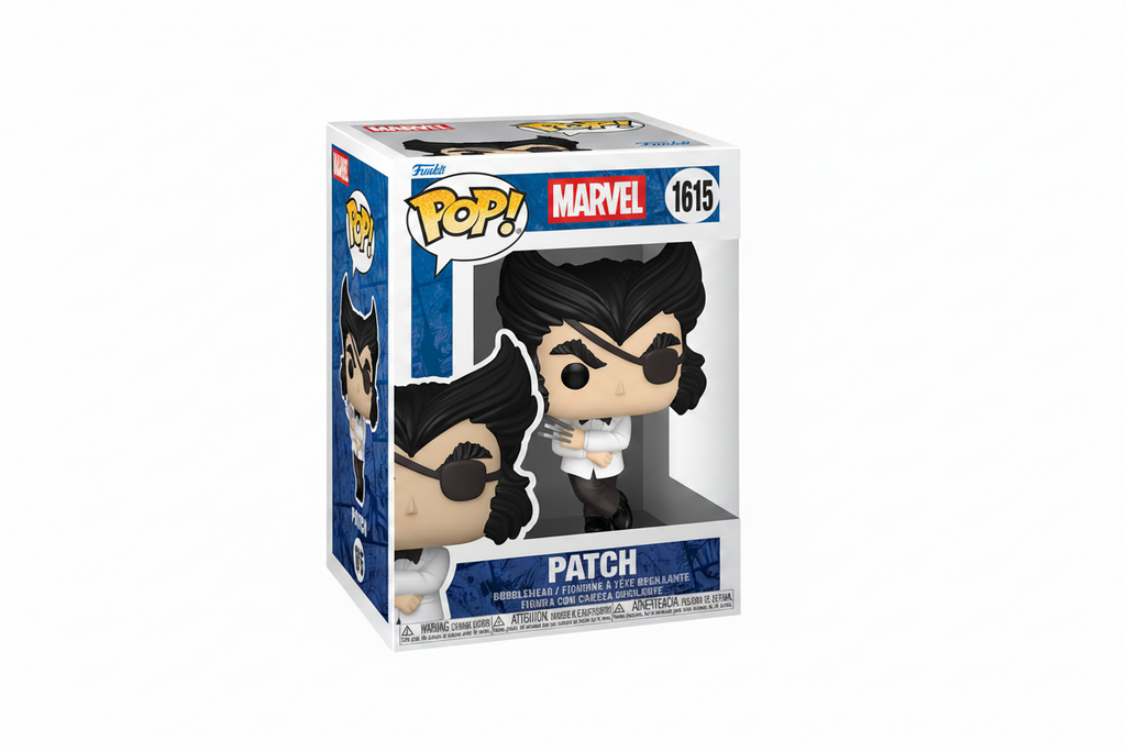 FUNKO Pop! Marvel: Patch Vinyl Figure - Item #93103/Box No. 1615 - WOLVERINE