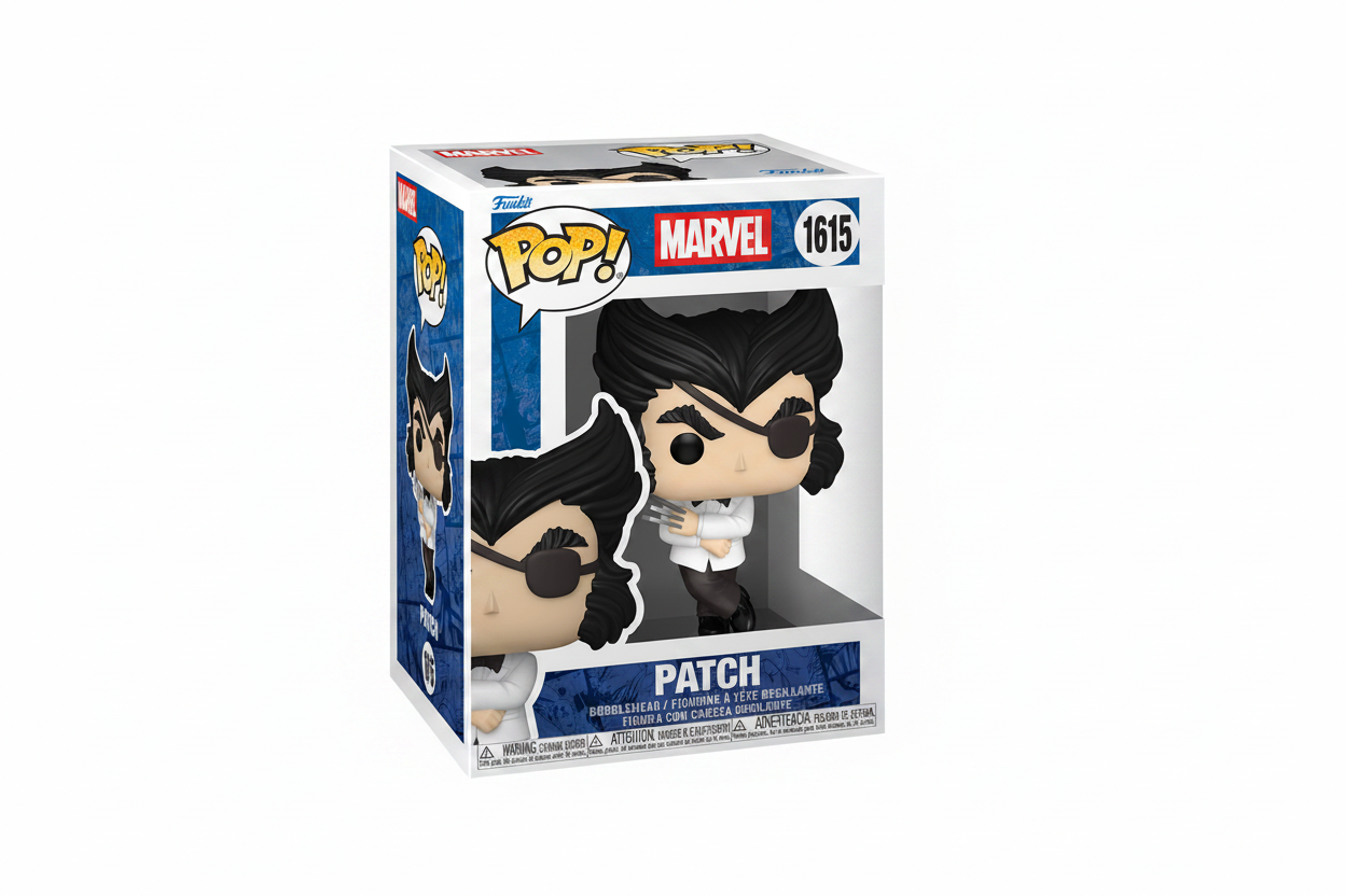 FUNKO Pop! Marvel: Patch Vinyl Figure - Item #93103/Box No. 1615 - WOLVERINE