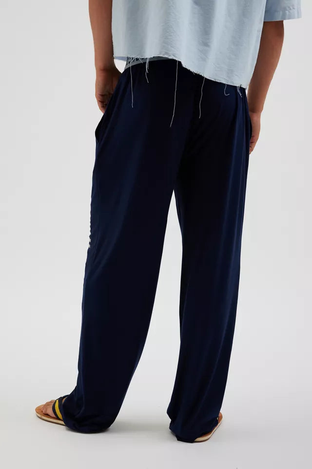 URBAN OUTFITTERS | Concepts Sport's Georgetown University Lounge Pant | Navy | L