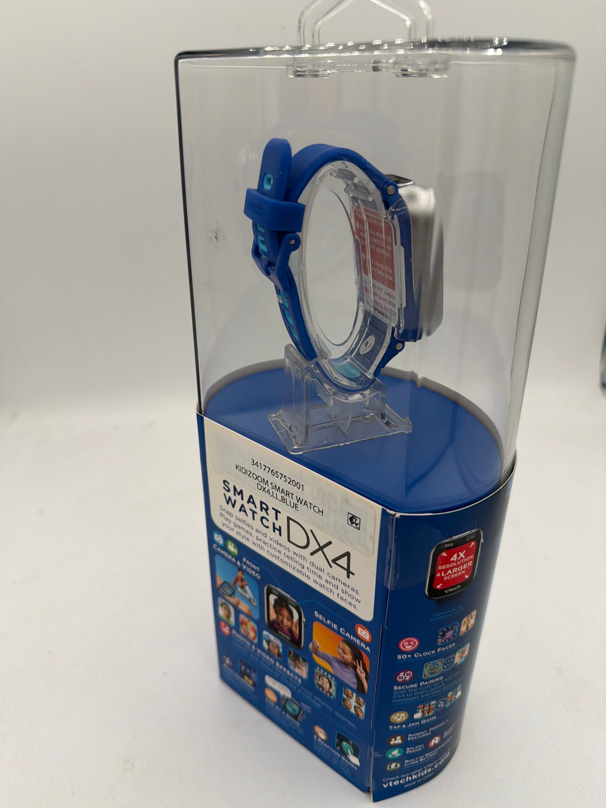 VTech KidiZoom Smartwatch DX4, Blue
