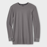 Men's Buck-Naked Base Layer Crew - Graphite - Medium