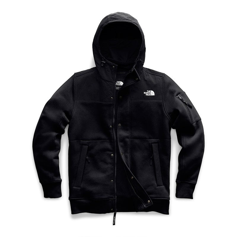 The North Face Division Mens Highrail Fleece Jacket Black-New With Tags