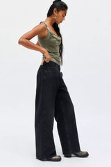 URBAN OUTFITTERS | Women's BDG | OZZY Loose Jean in Black | 28