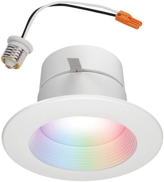 HALO 4 Inch Color and Tunable White Recessed LED Can Light
