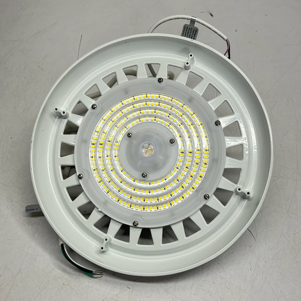 GREENTEK UFO LED High Bay Light Hook Mount 21,200 Lumens 150W White 111-100201