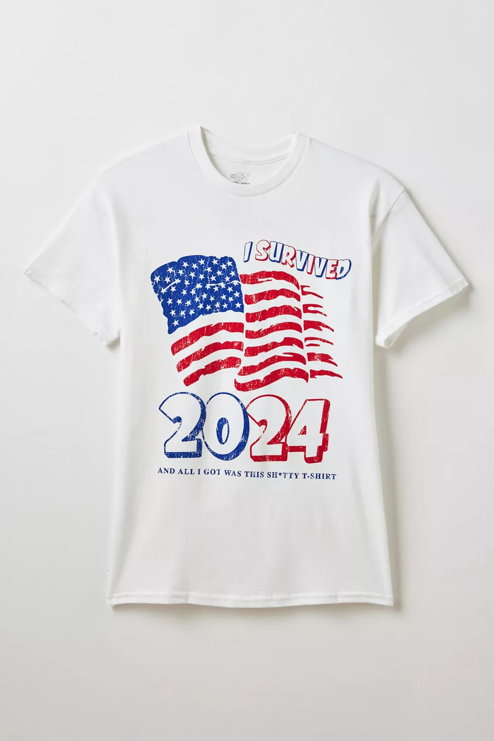 I Survived 2024 Graphic Tee Size XL