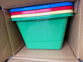 Humble Crew Toy Storage Bins for Kids, Set of 4, Primary Colors, Small