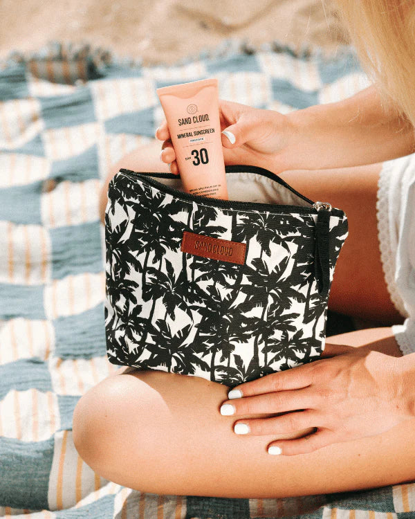 SandCloud Palm Zipper Pouch