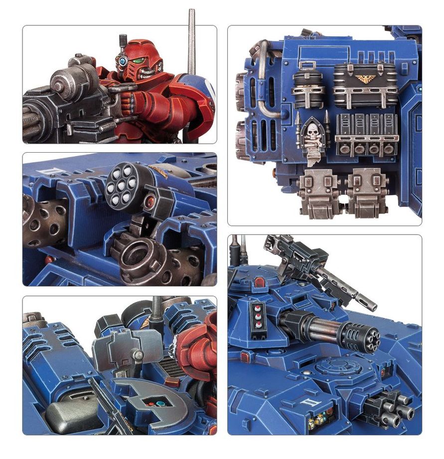 GAMES WORKSHOP - WARHAMMER 40,000 - Space Marines REPULSOR - 1 Citadel Miniature