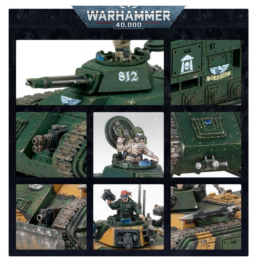 GAMES WORKSHOP - WARHAMMER 40,000 Astra Militarum CHIMERA Transport - 1 Citadel Miniature